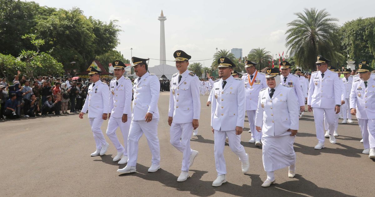 Daftar Lima Gubernur Terkaya dan Termiskin yang Dilantik Presiden Prabowo Subianto