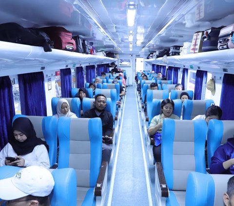 Viral! Penumpang KAI yang Nyaris Melahirkan di Gerbong Kereta Saat Mudik Lebaran